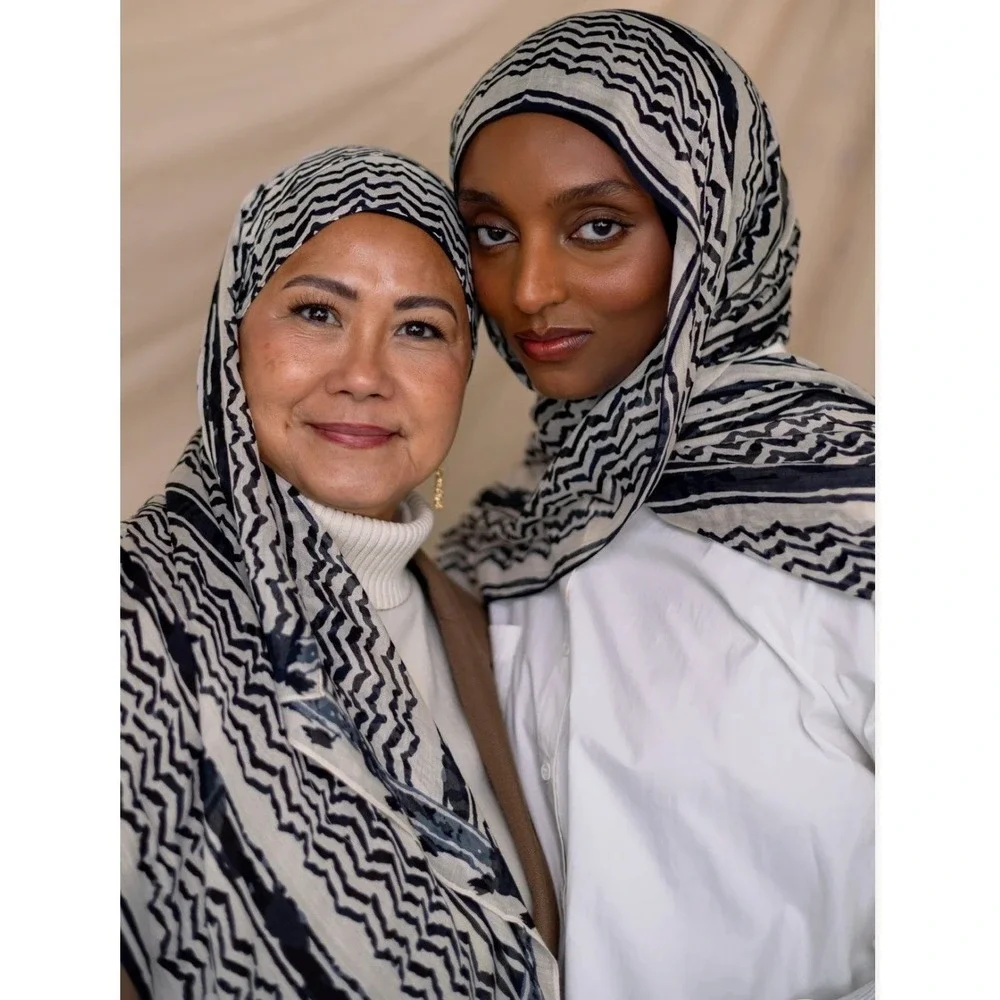 VELA Hatta Black Modal Hijab Scarf‎ Standard 28x73 NWT New Sealed Neutral